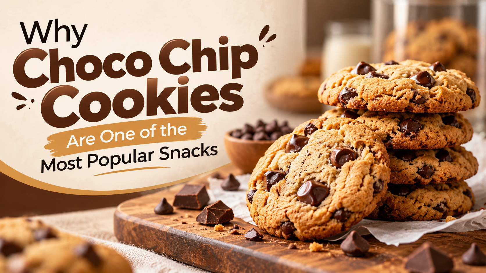 Why Choco Chip Cookies Are One of the Most Popular Snacks
